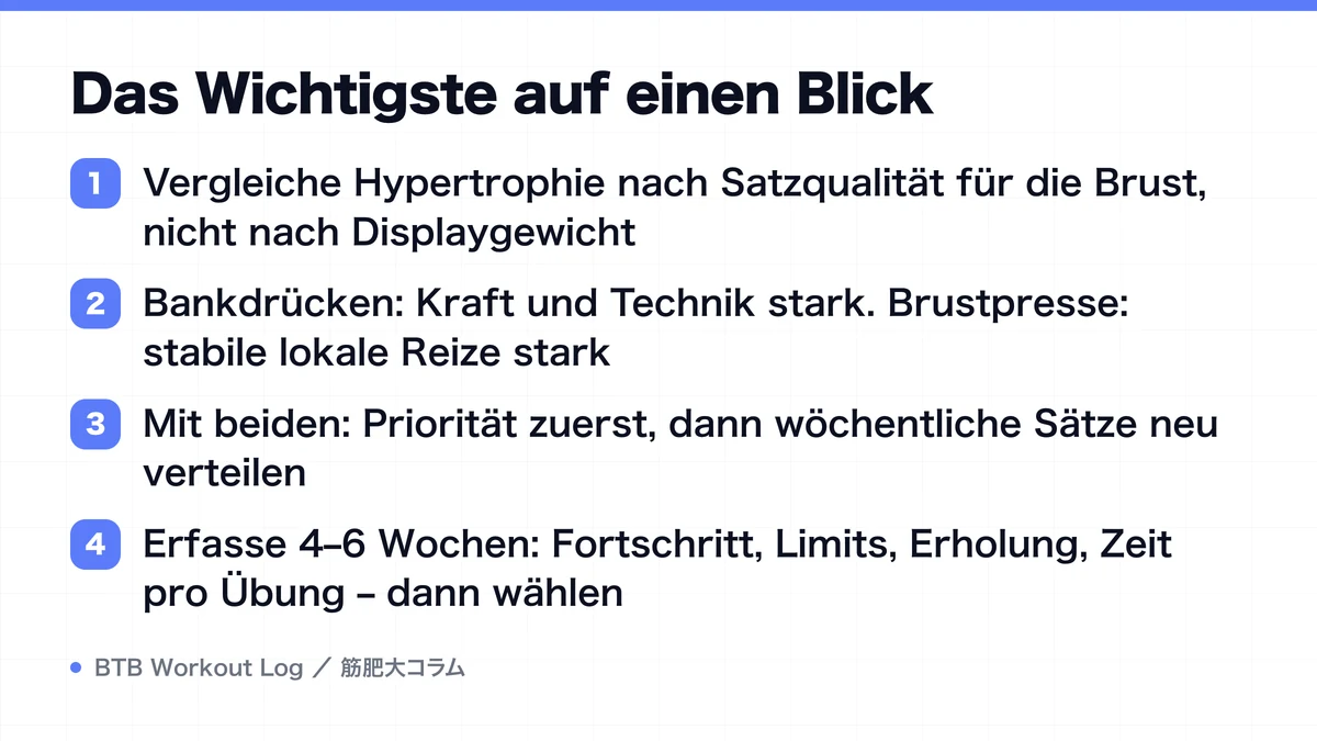 Diagram: Das Wichtigste auf einen Blick