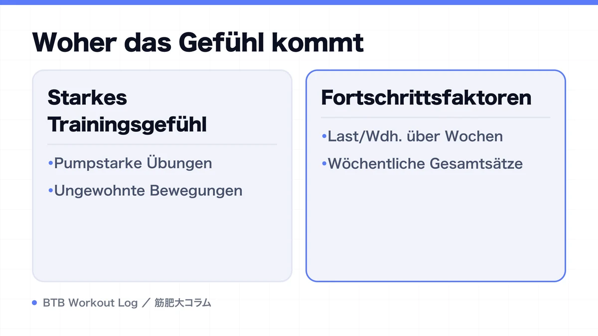 Diagram: Woher das Gefühl kommt