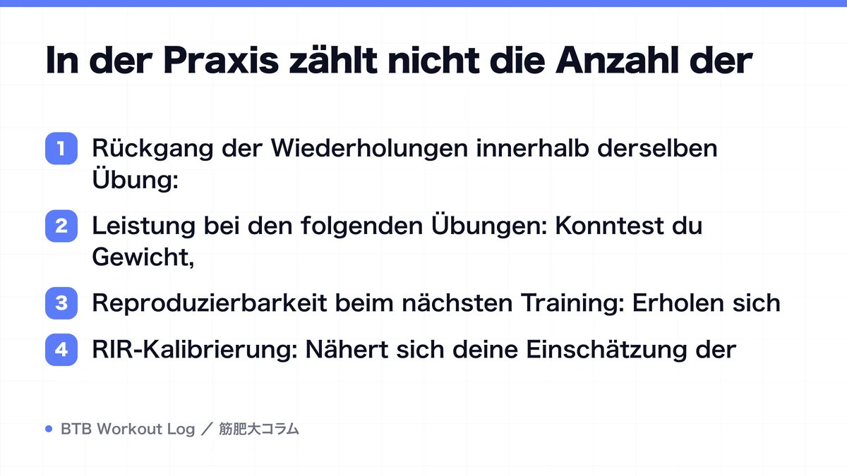 Diagram: In der Praxis zählt nicht die Anzahl der