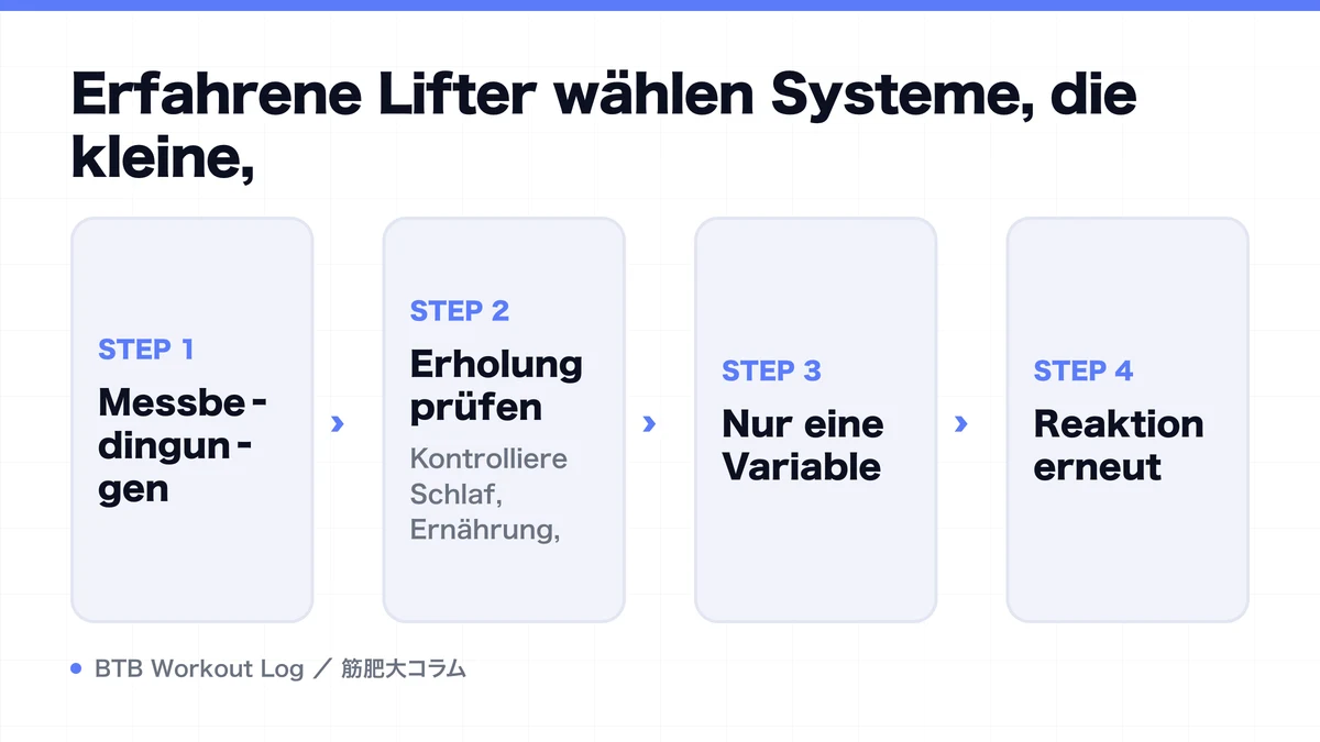 Diagram: Erfahrene Lifter wählen Systeme, die kleine,