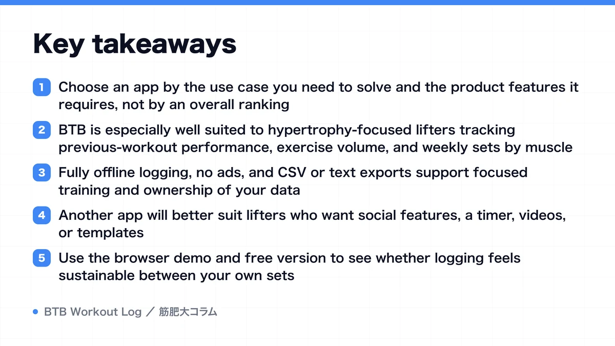Diagram: Key takeaways