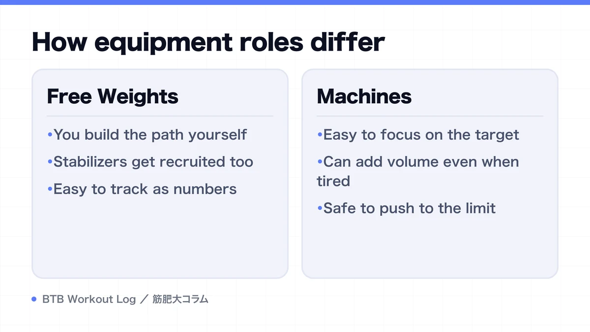 Diagram: How equipment roles differ