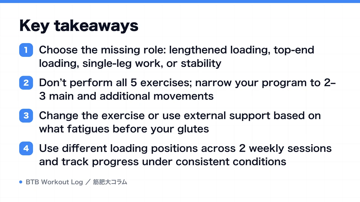 Diagram: Key takeaways