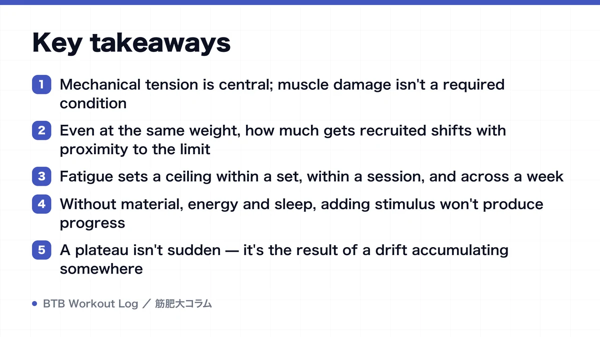 Diagram: Key takeaways