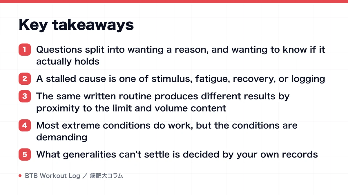 Diagram: Key takeaways