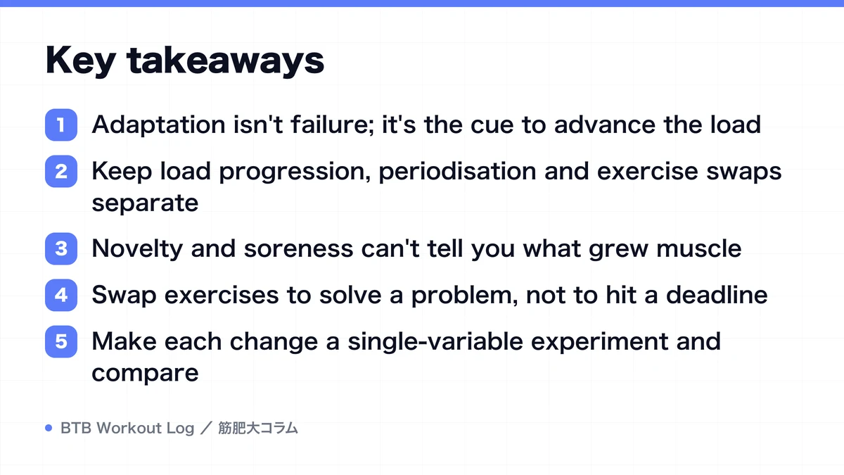 Diagram: Key takeaways