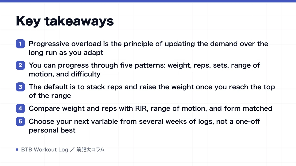Diagram: Key takeaways