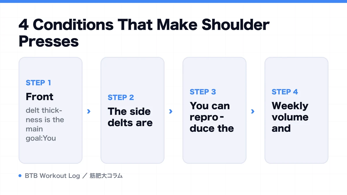 Diagram: 4 Conditions That Make Shoulder Presses