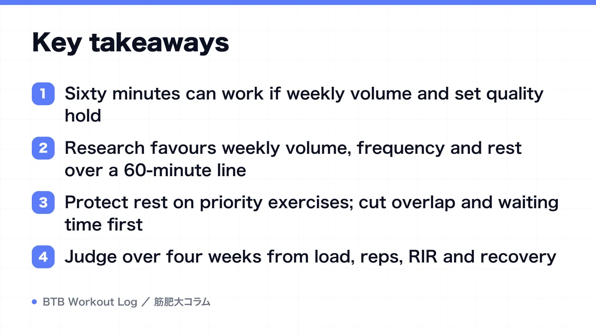 Diagram: Key takeaways