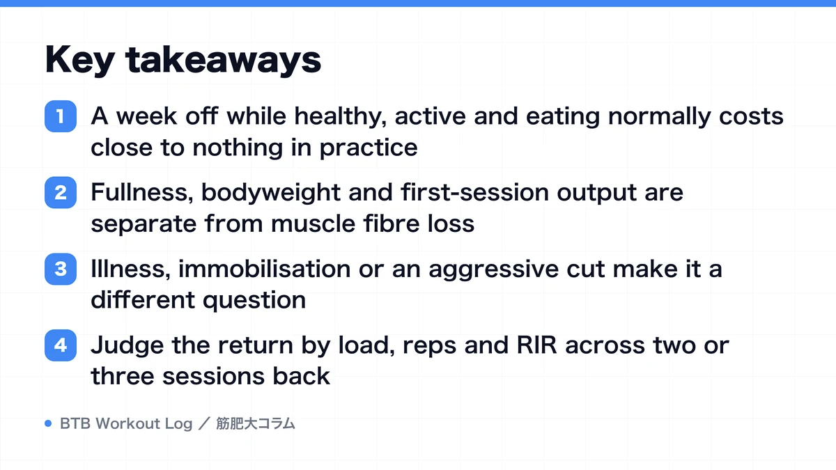 Diagram: Key takeaways