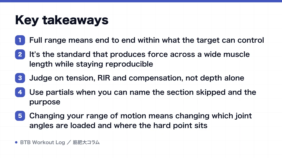 Diagram: Key takeaways