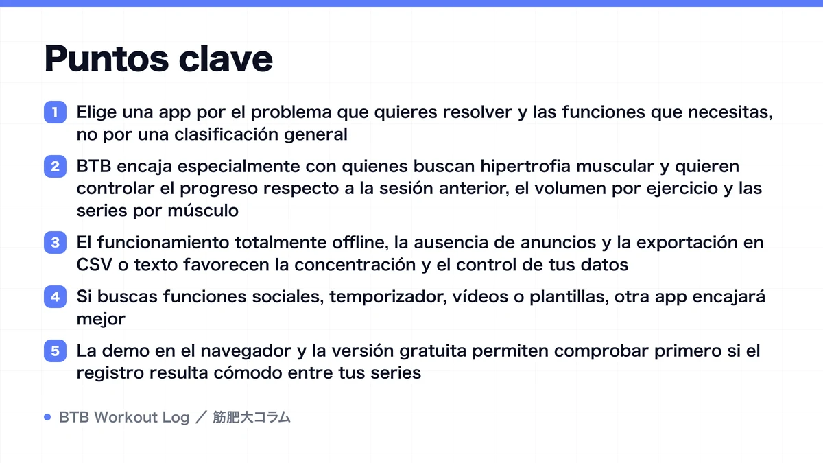 Diagram: Puntos clave