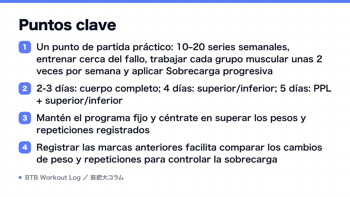 Diagram: Puntos clave