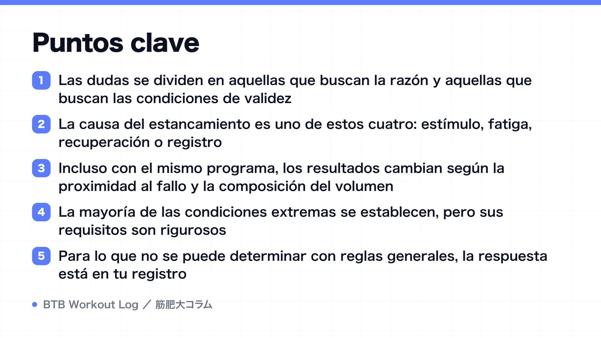 Diagram: Puntos clave