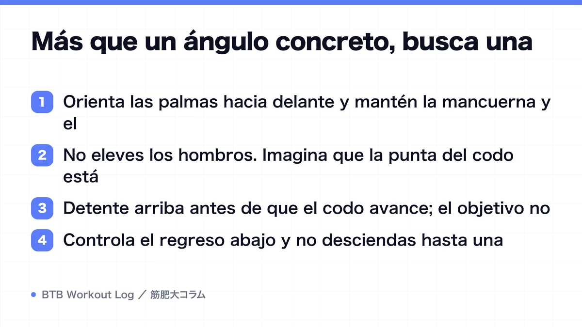 Diagram: Más que un ángulo concreto, busca una