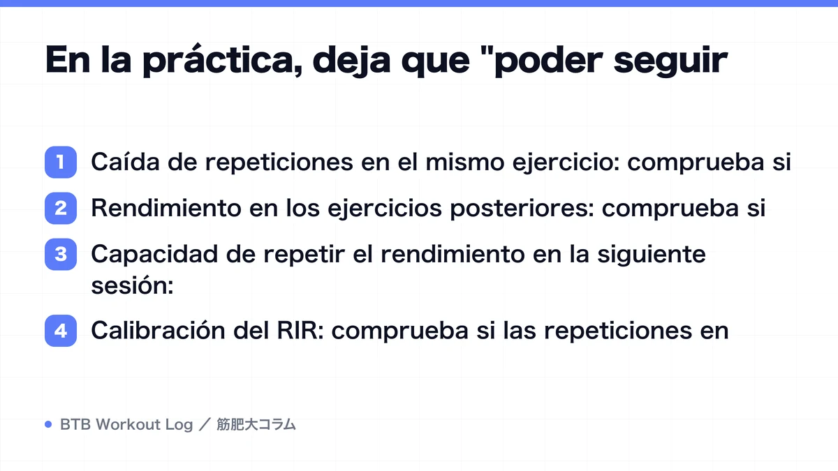 Diagram: En la práctica, deja que "poder seguir
