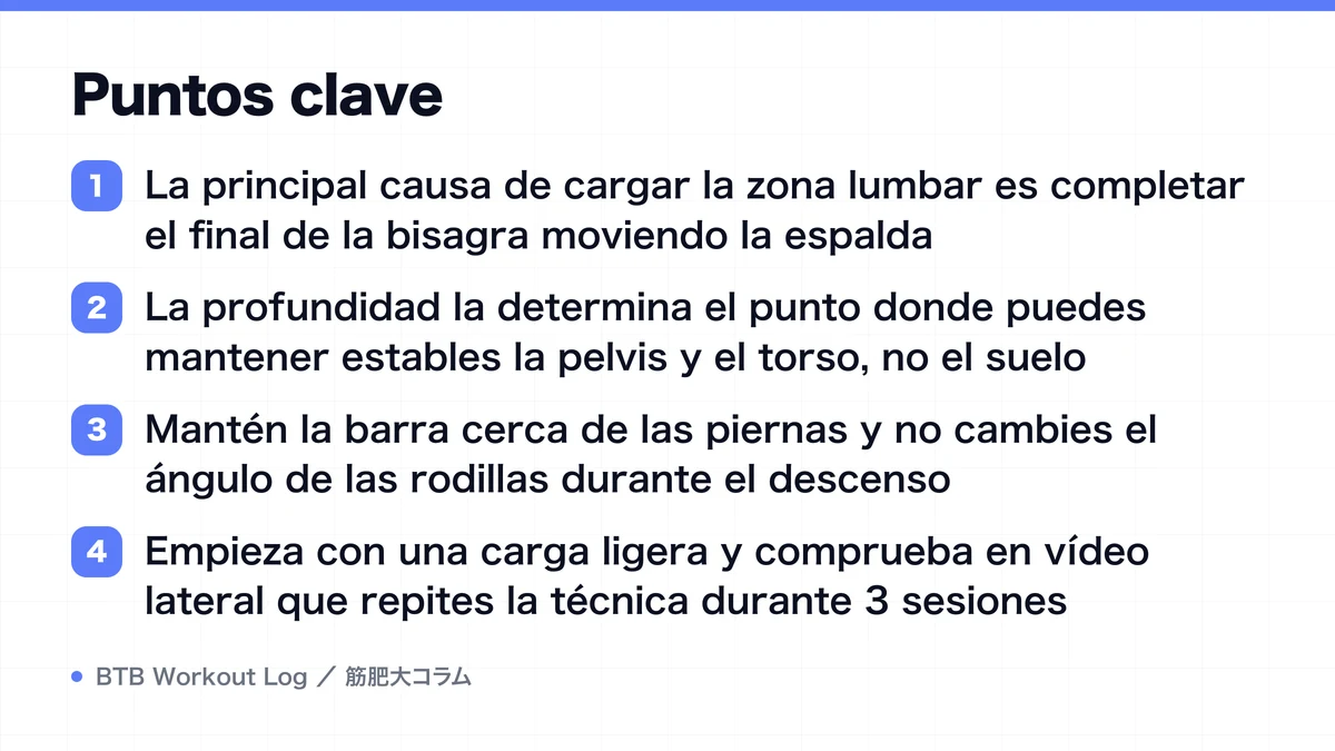 Diagram: Puntos clave