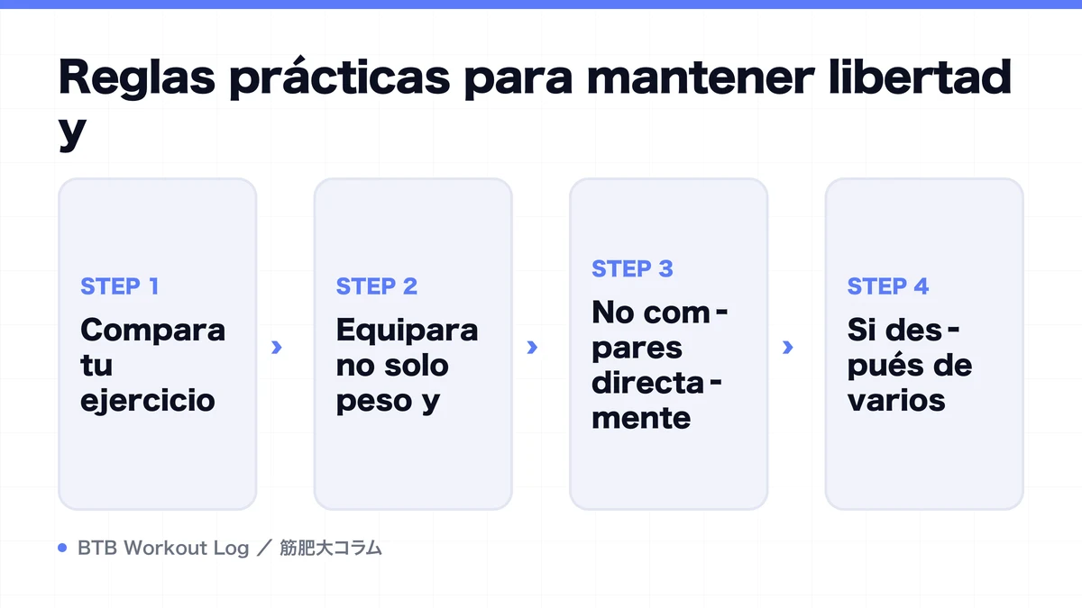Diagram: Reglas prácticas para mantener libertad y