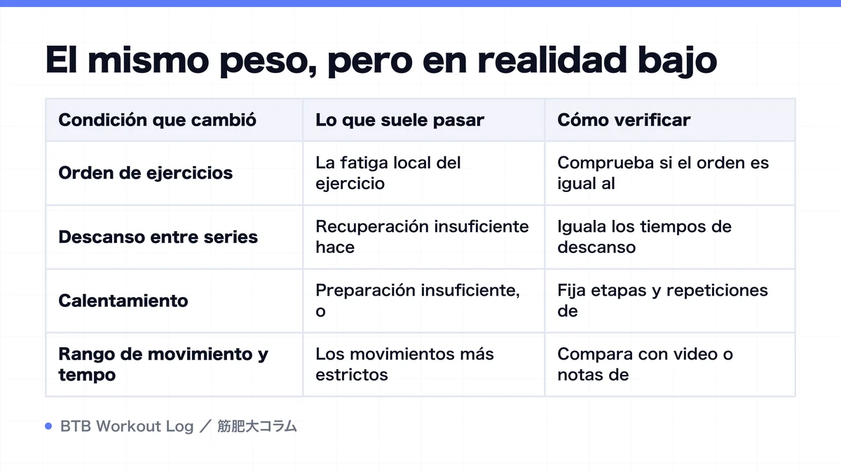Diagram: El mismo peso, pero en realidad bajo