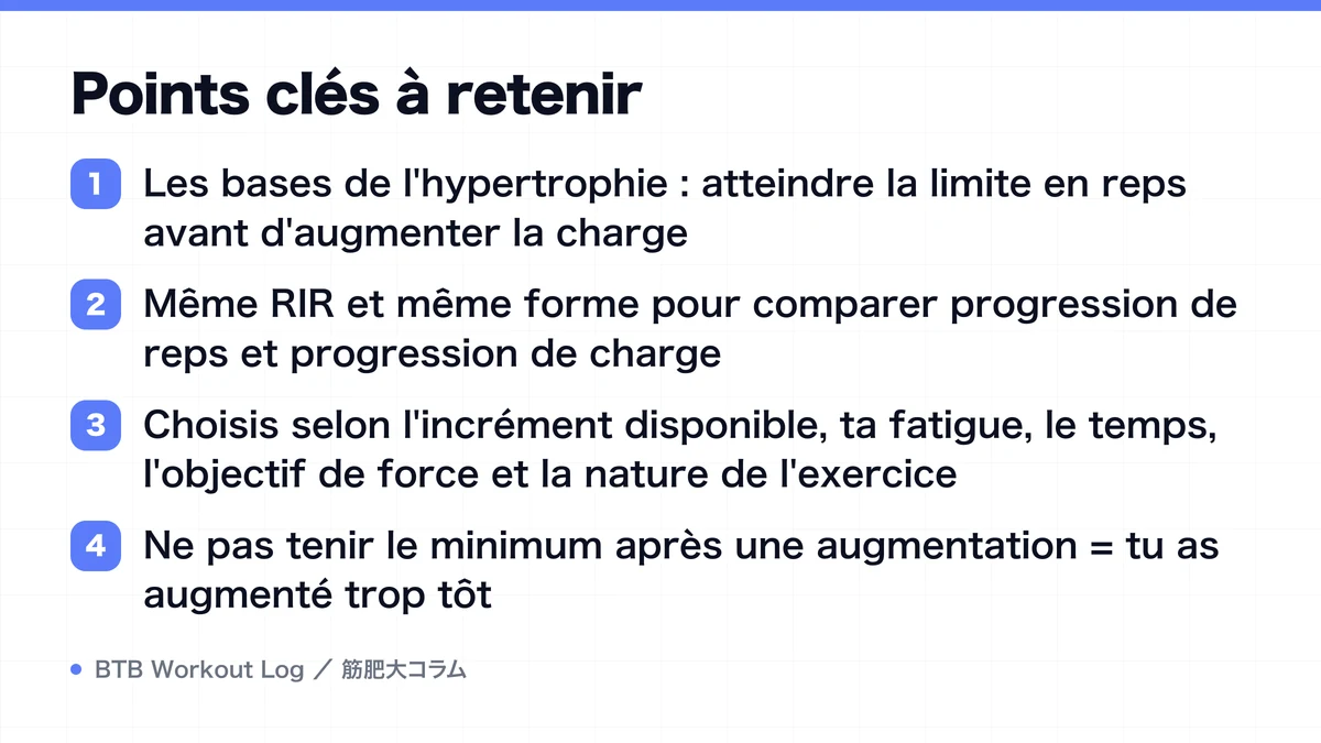 Diagram: Points clés à retenir