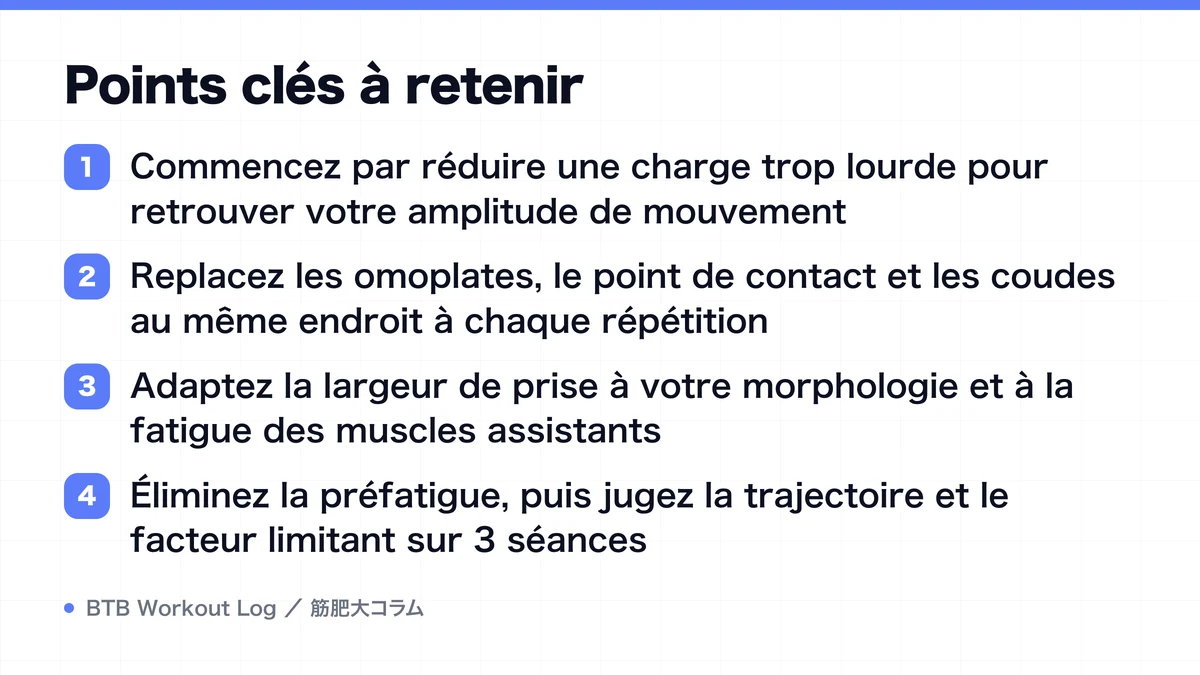 Diagram: Points clés à retenir