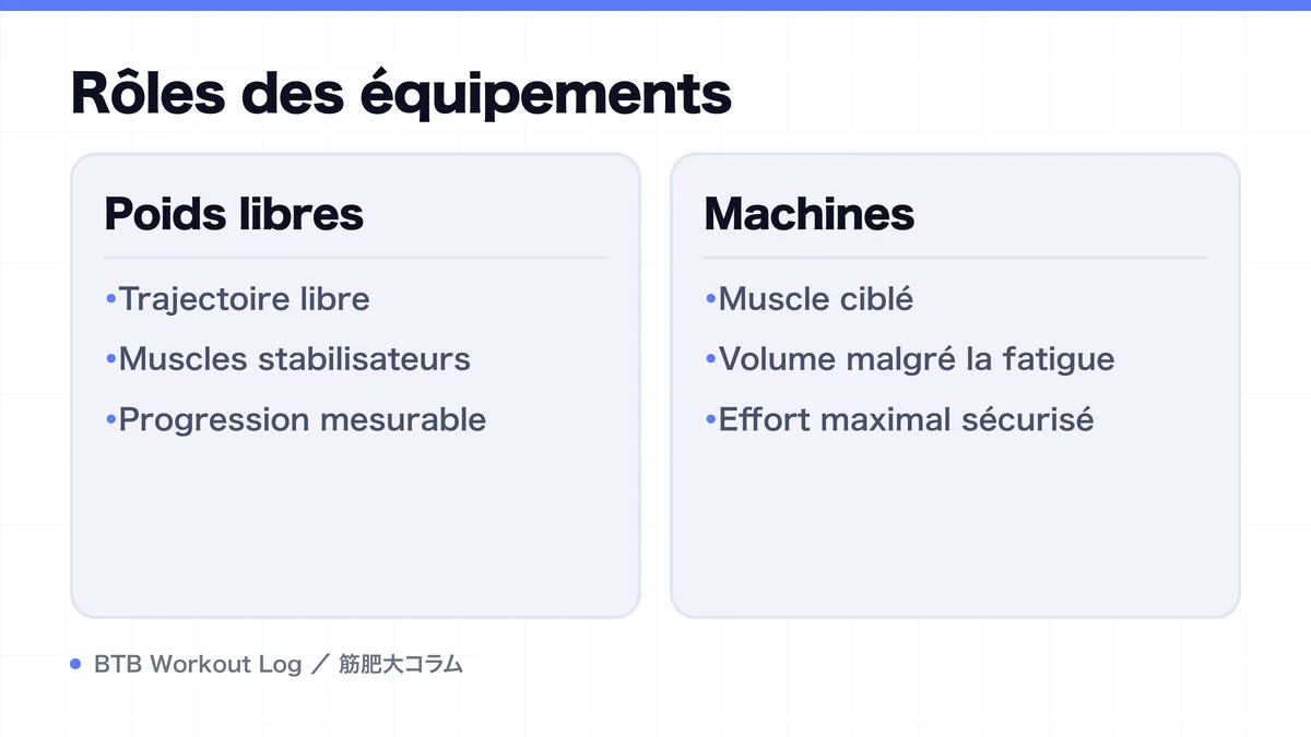 Diagram: Rôles des équipements