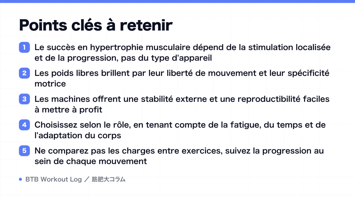 Diagram: Points clés à retenir