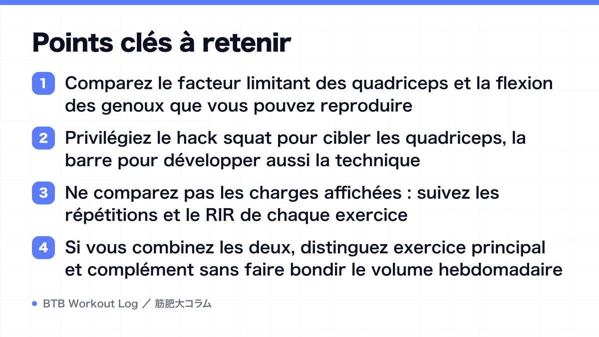 Diagram: Points clés à retenir