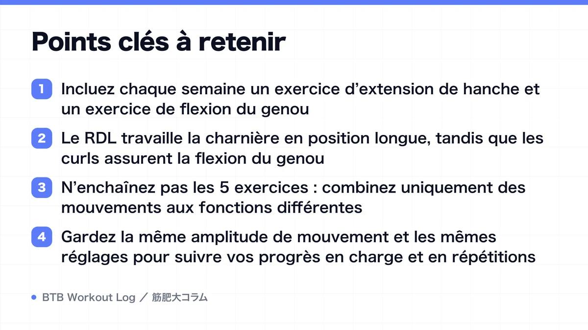 Diagram: Points clés à retenir