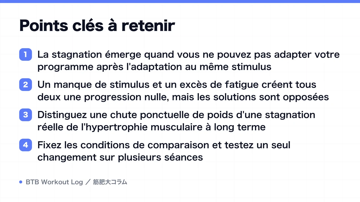 Diagram: Points clés à retenir