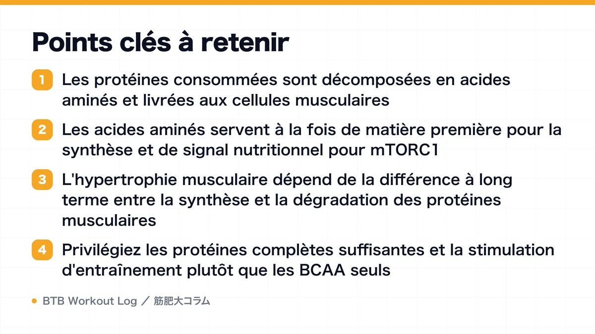Diagram: Points clés à retenir