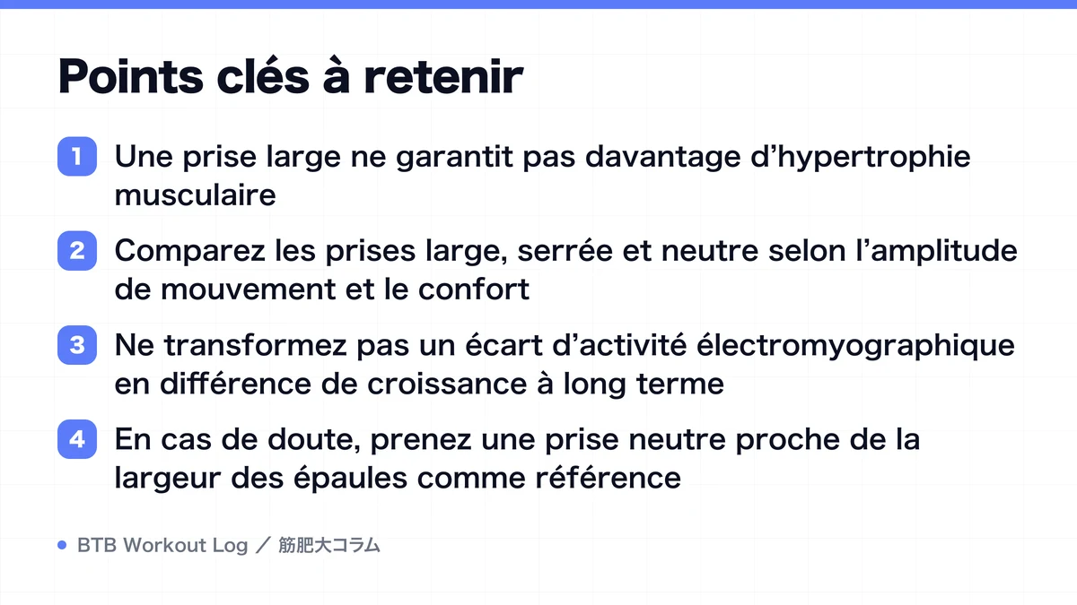 Diagram: Points clés à retenir