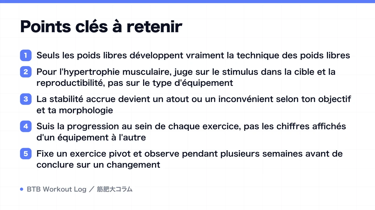 Diagram: Points clés à retenir