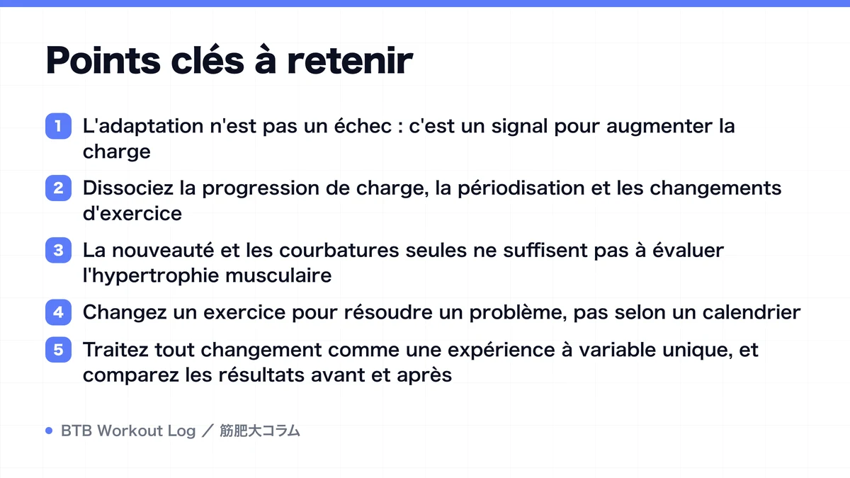Diagram: Points clés à retenir
