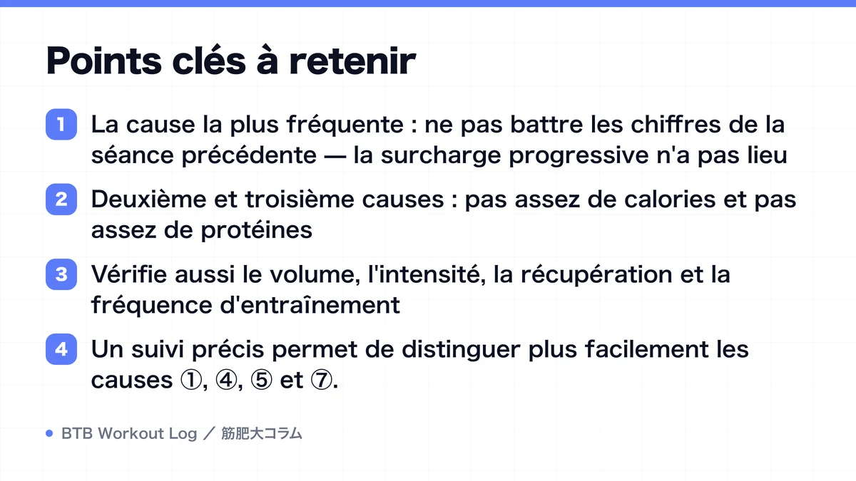 Diagram: Points clés à retenir