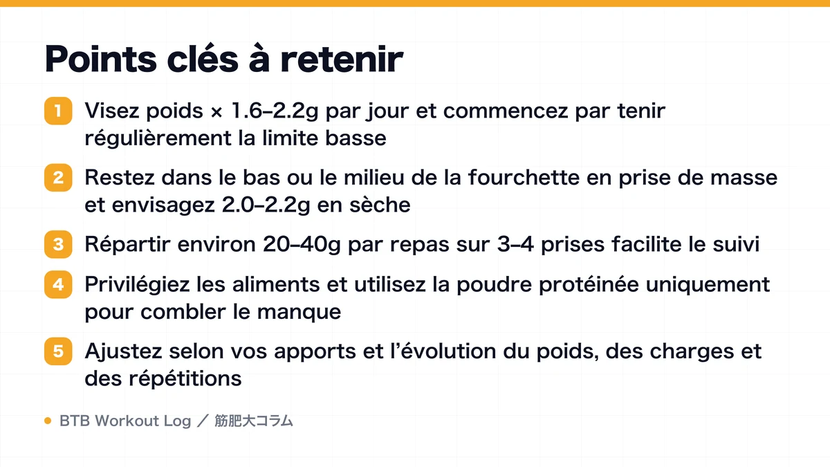 Diagram: Points clés à retenir