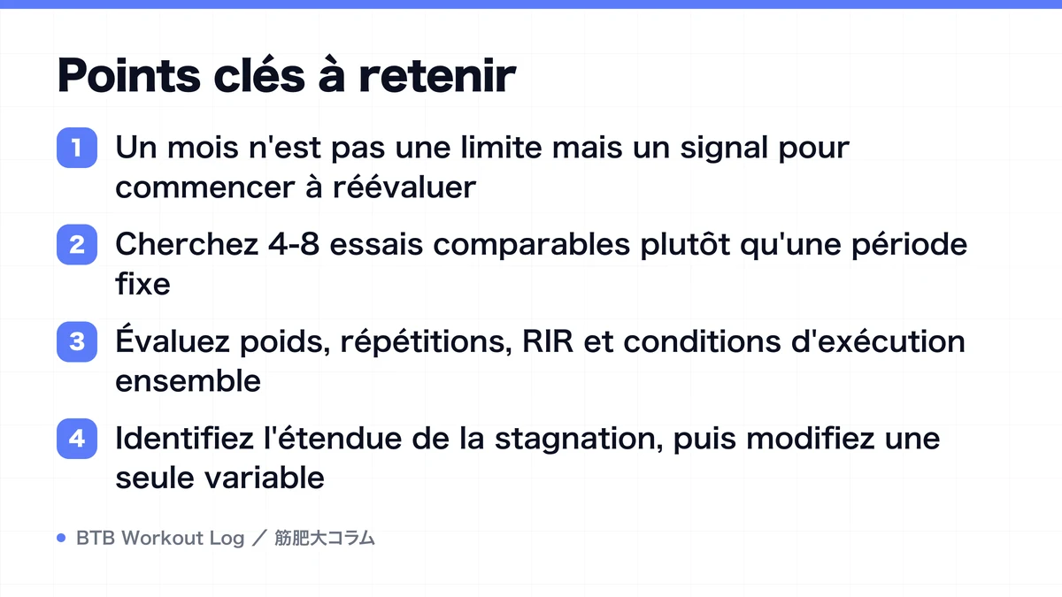 Diagram: Points clés à retenir