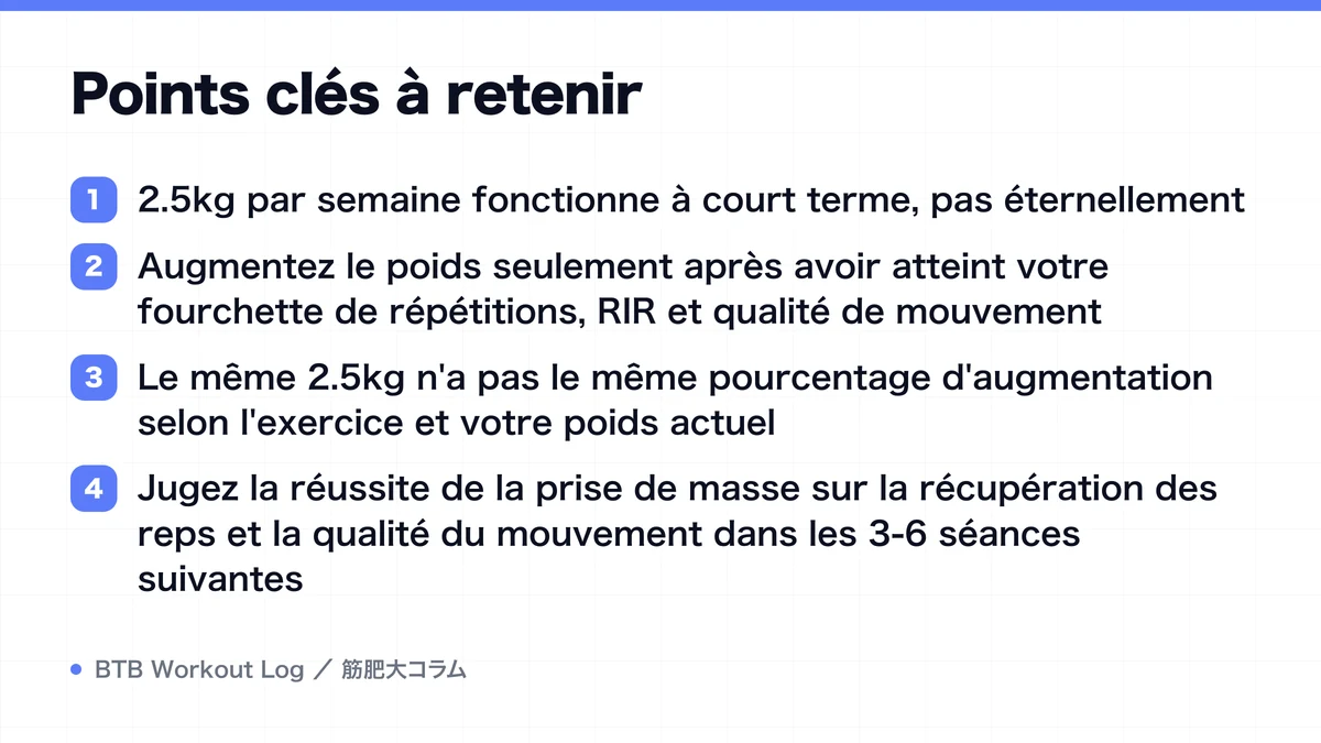 Diagram: Points clés à retenir