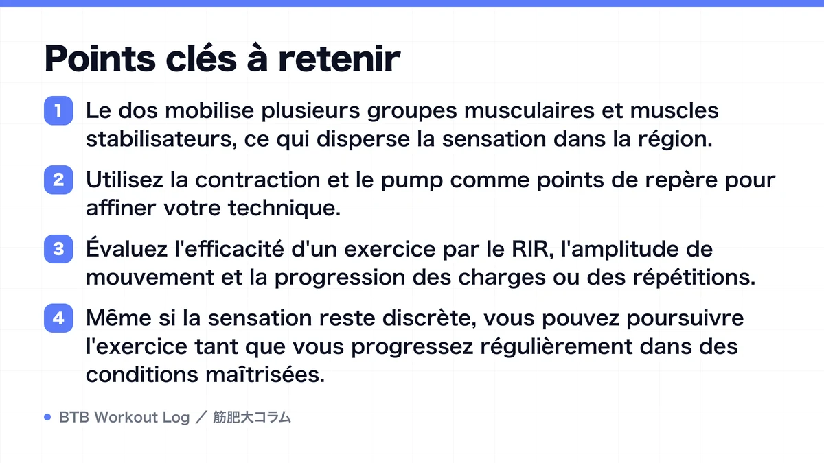 Diagram: Points clés à retenir