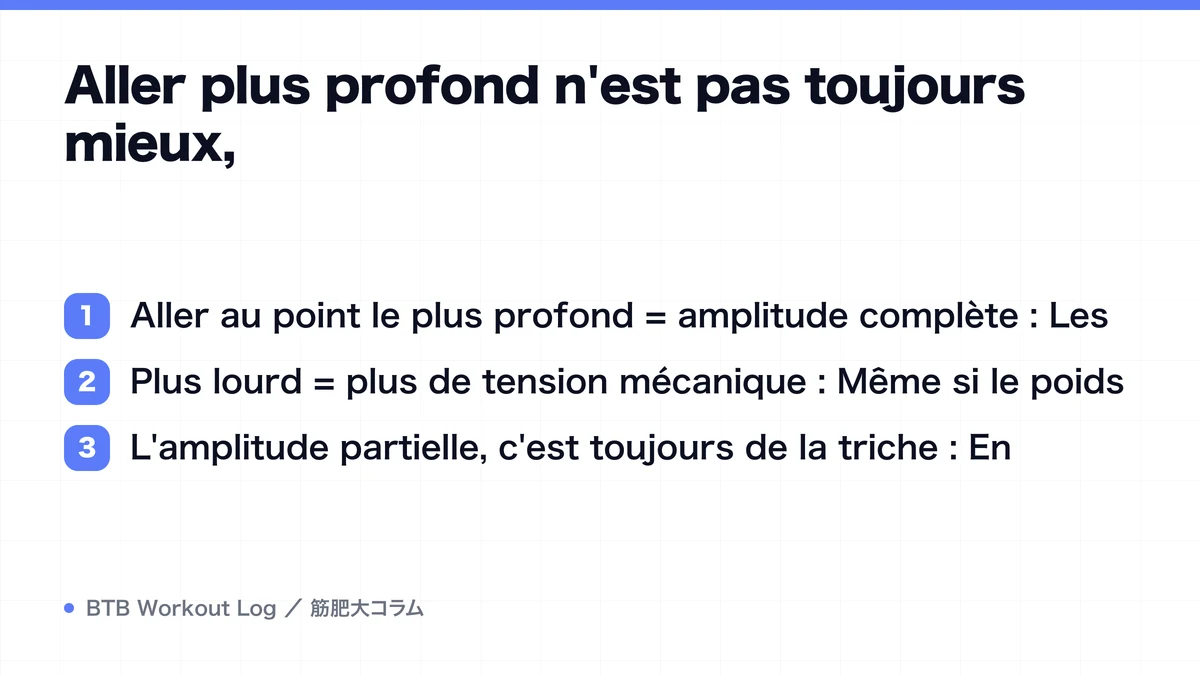 Diagram: Aller plus profond n'est pas toujours mieux,
