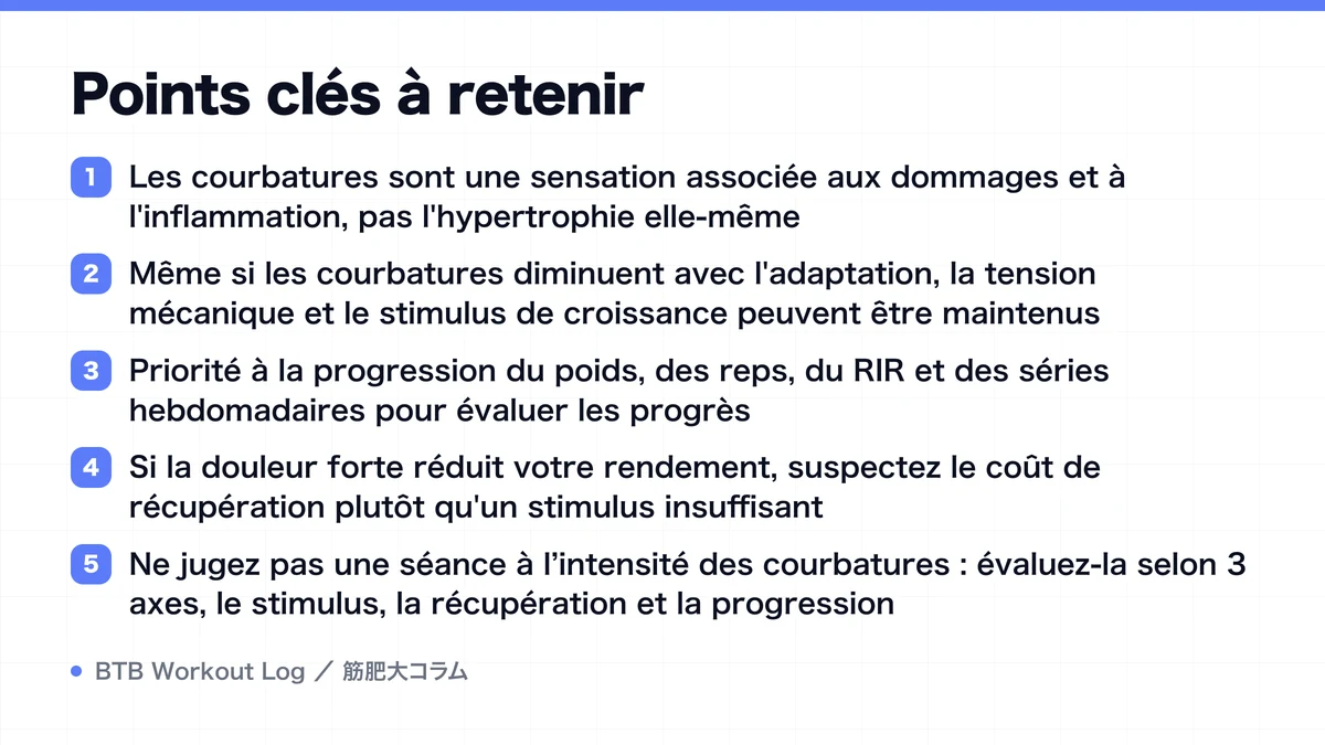 Diagram: Points clés à retenir