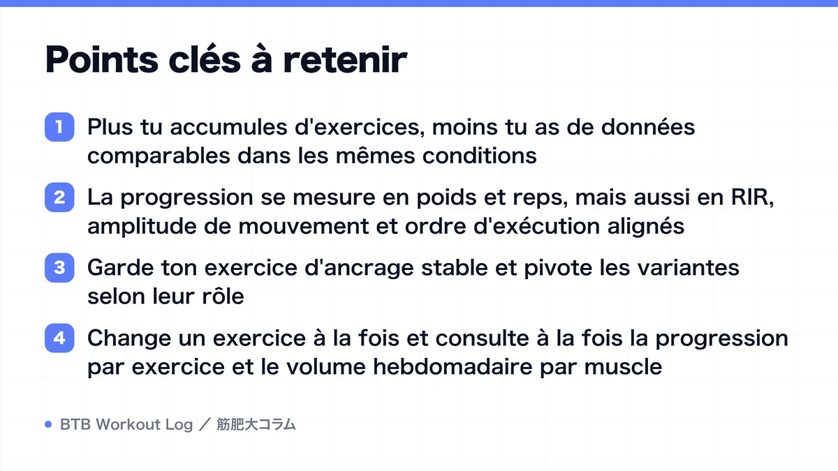 Diagram: Points clés à retenir