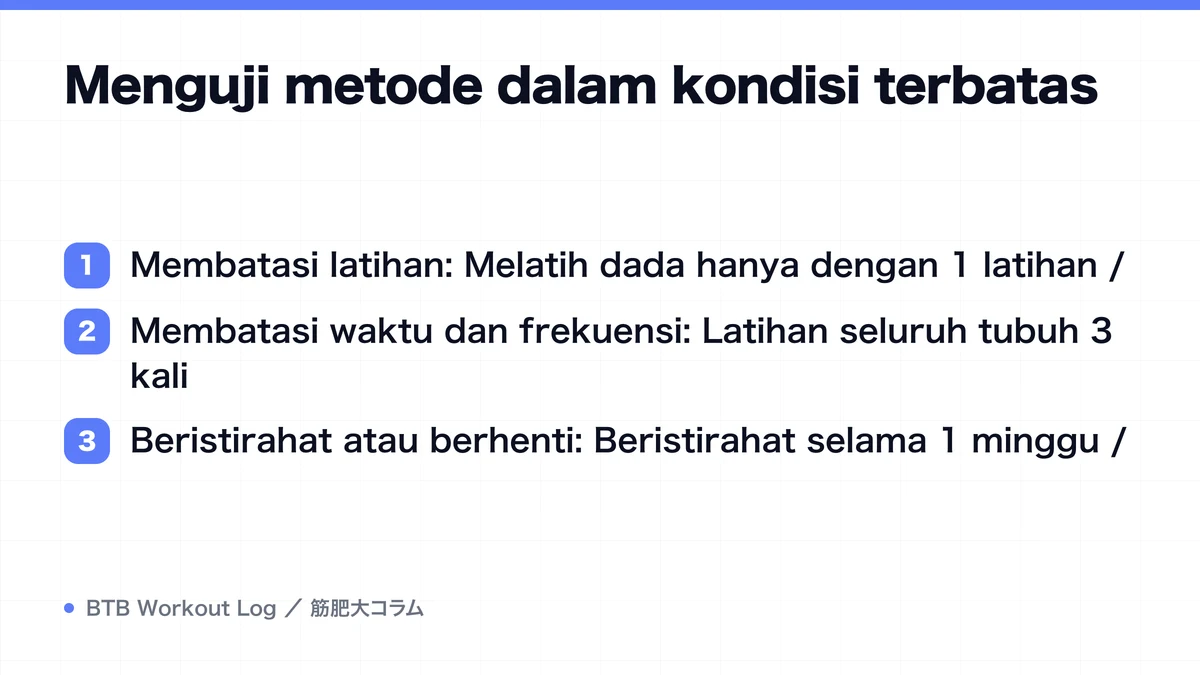 Diagram: Menguji metode dalam kondisi terbatas