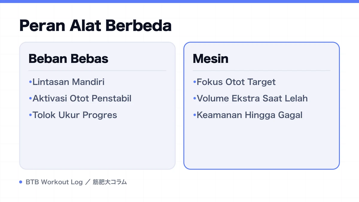 Diagram: Peran Alat Berbeda