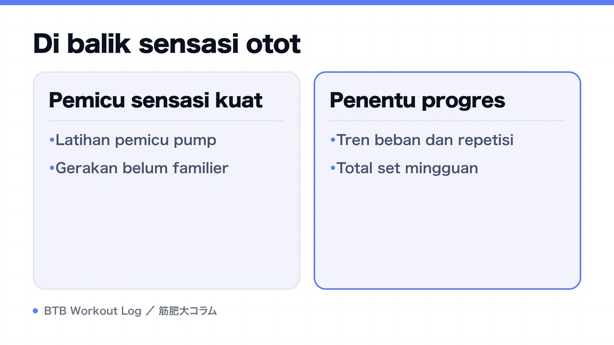 Diagram: Di balik sensasi otot