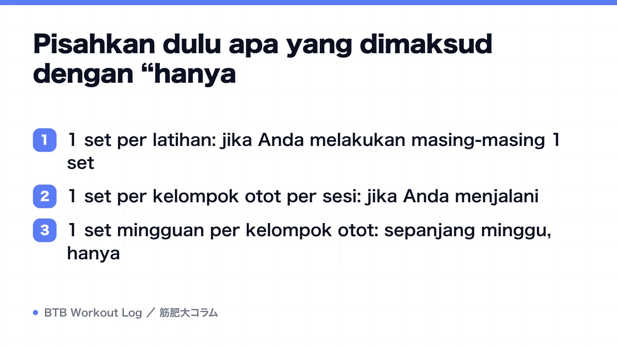 Diagram: Pisahkan dulu apa yang dimaksud dengan “hanya