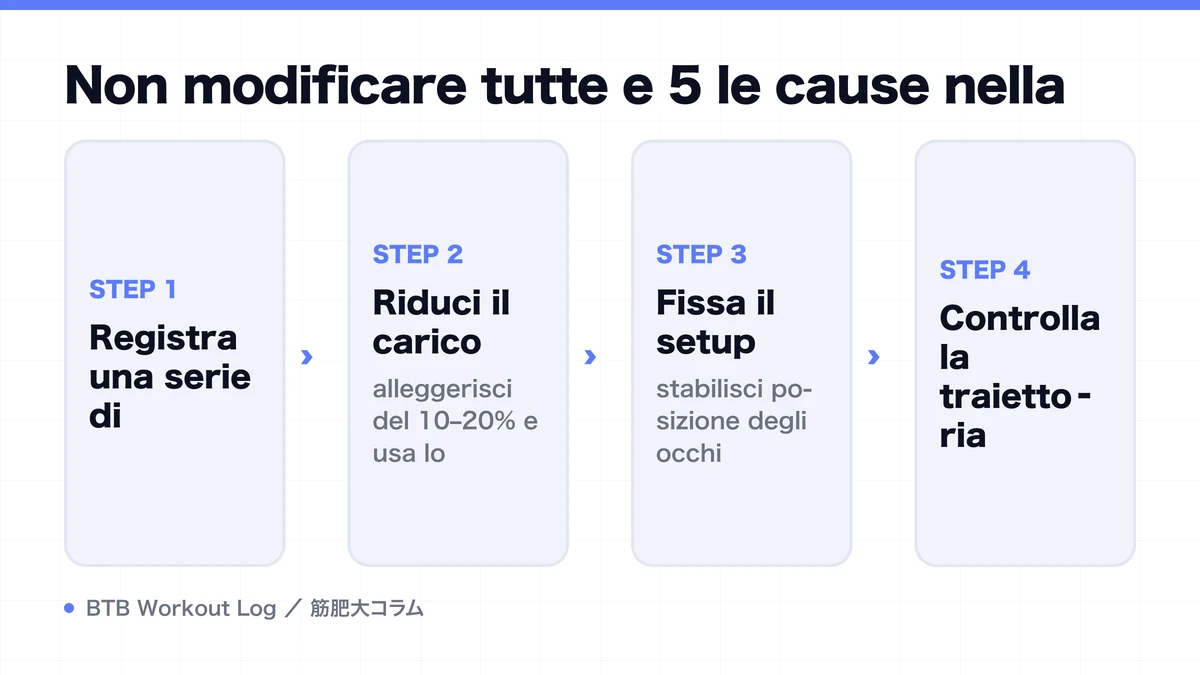 Diagram: Non modificare tutte e 5 le cause nella
