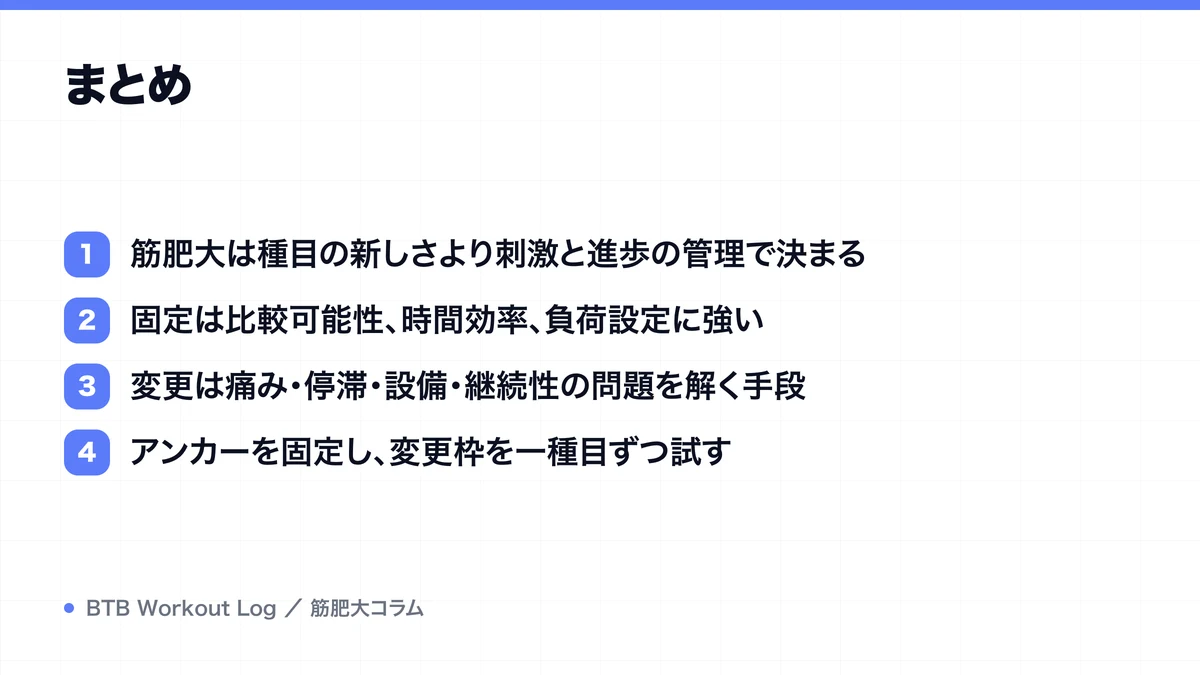 まとめを示す図解