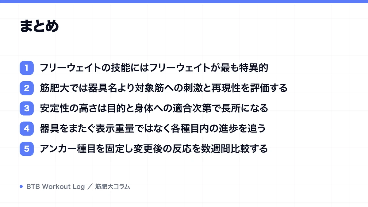まとめを示す図解