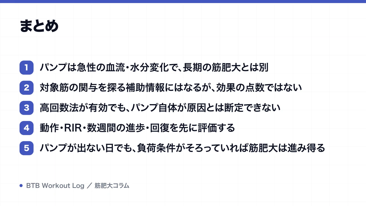 まとめを示す図解